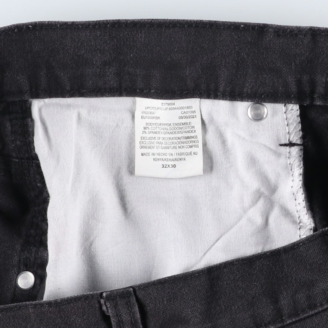 Dickies Duck Painter Pants Men's W34 equivalent cotton black type Vintage Second Hand