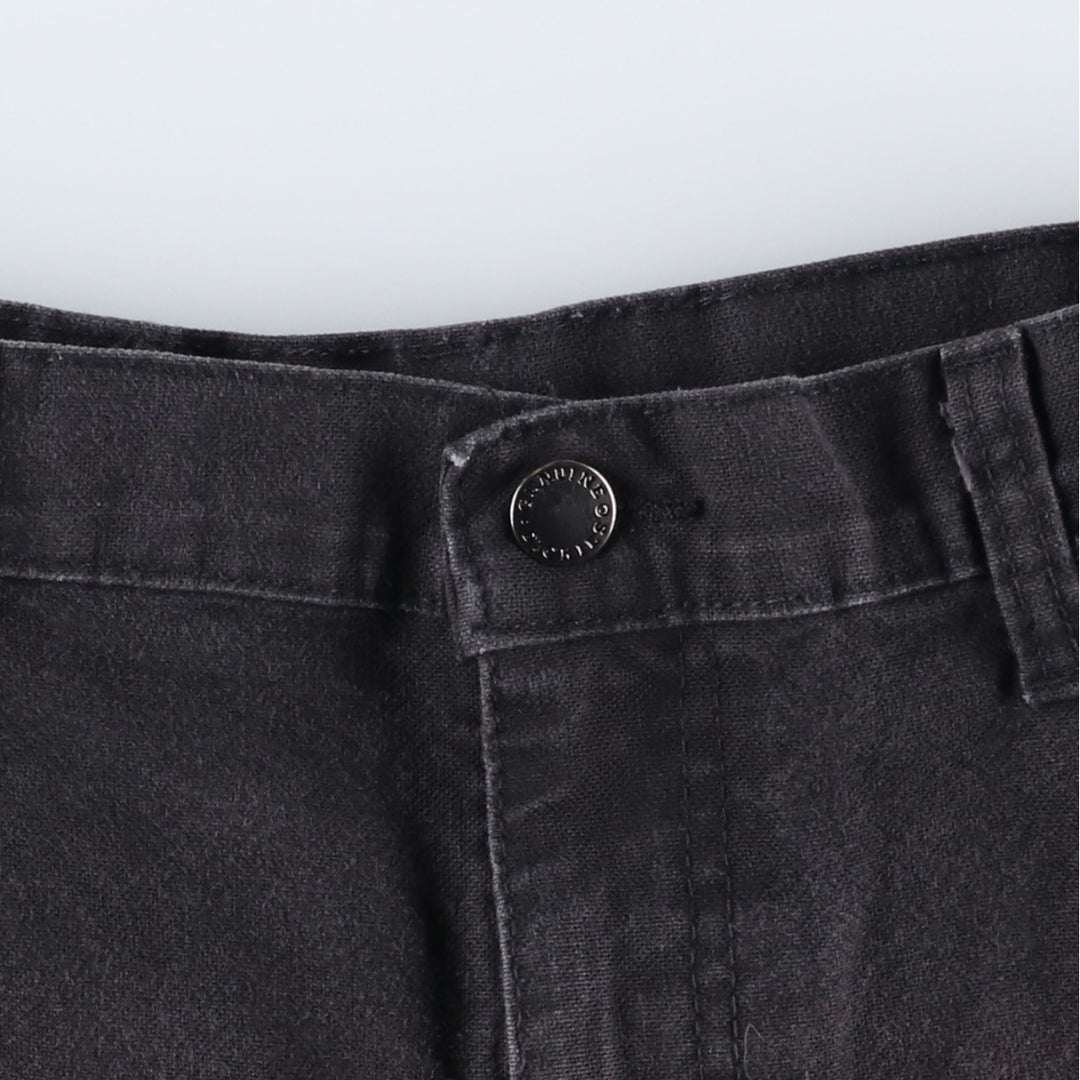Dickies Duck Painter Pants Men's W34 equivalent cotton black type Vintage Second Hand