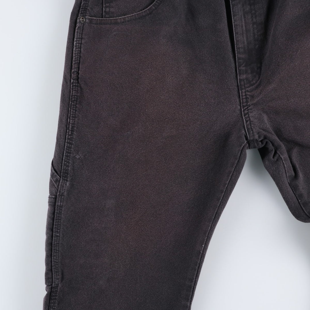 Dickies Duck Painter Pants Men's W34 equivalent cotton black type Vintage Second Hand