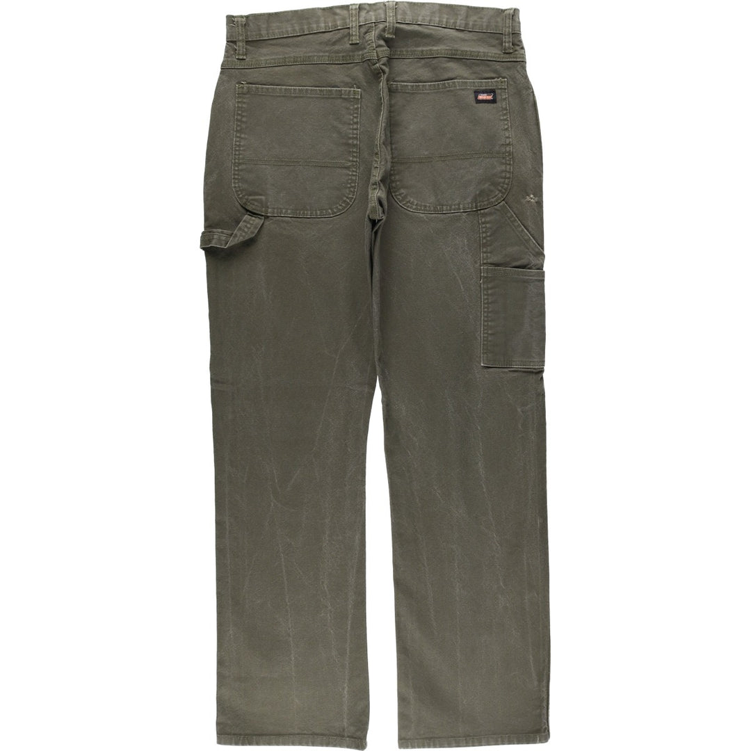 Dickies Duck Painter Pants Men's W36 cotton green type Vintage Second Hand