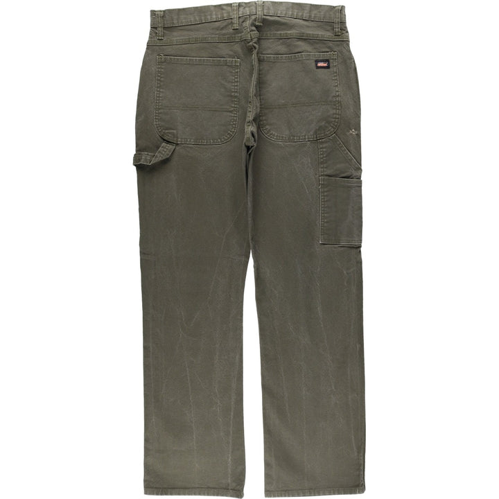 Dickies Duck Painter Pants Men's W36 cotton green type Vintage Second Hand