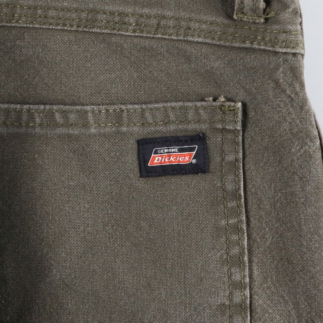 Dickies Duck Painter Pants Men's W36 cotton green type Vintage Second Hand