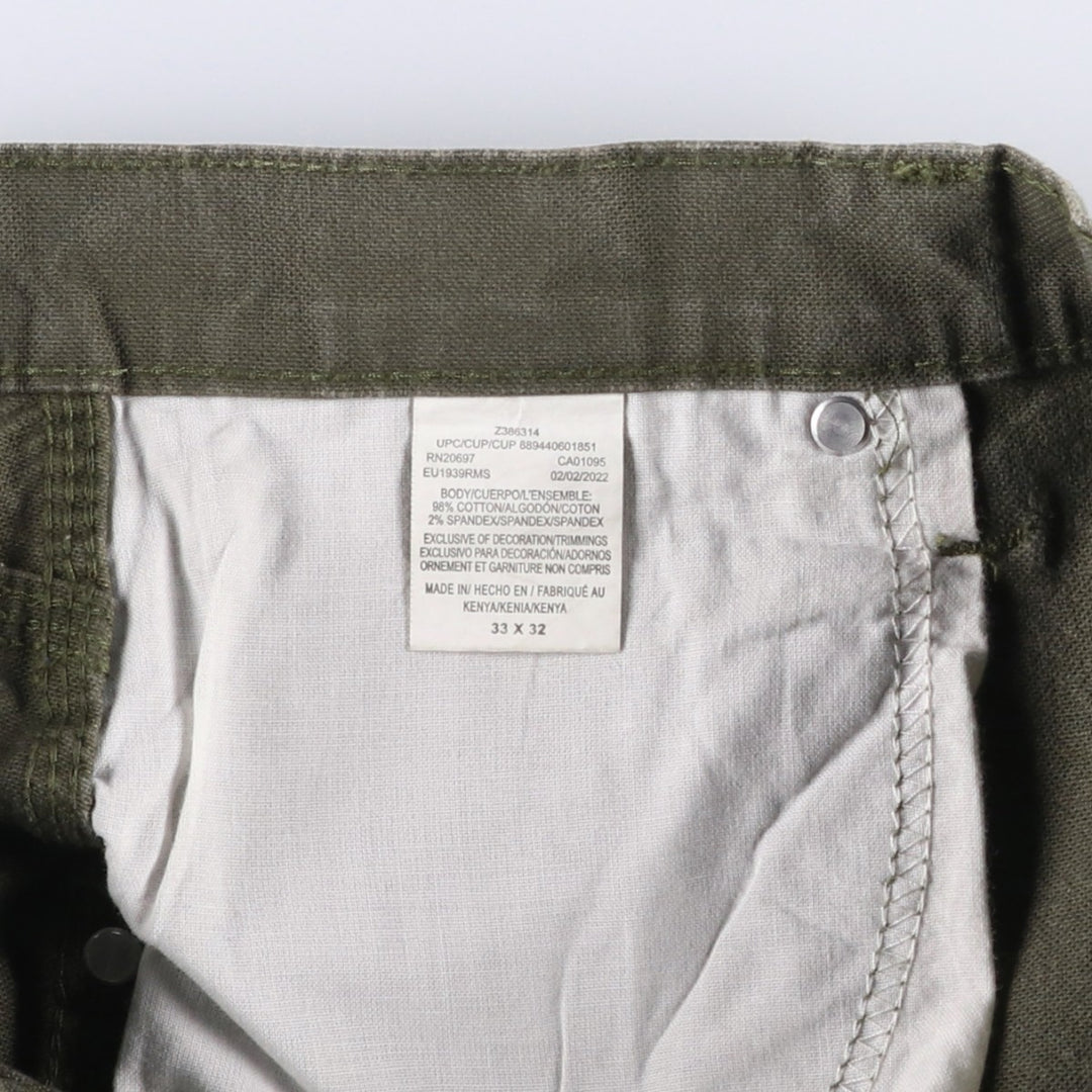 Dickies Duck Painter Pants Men's W36 cotton green type Vintage Second Hand