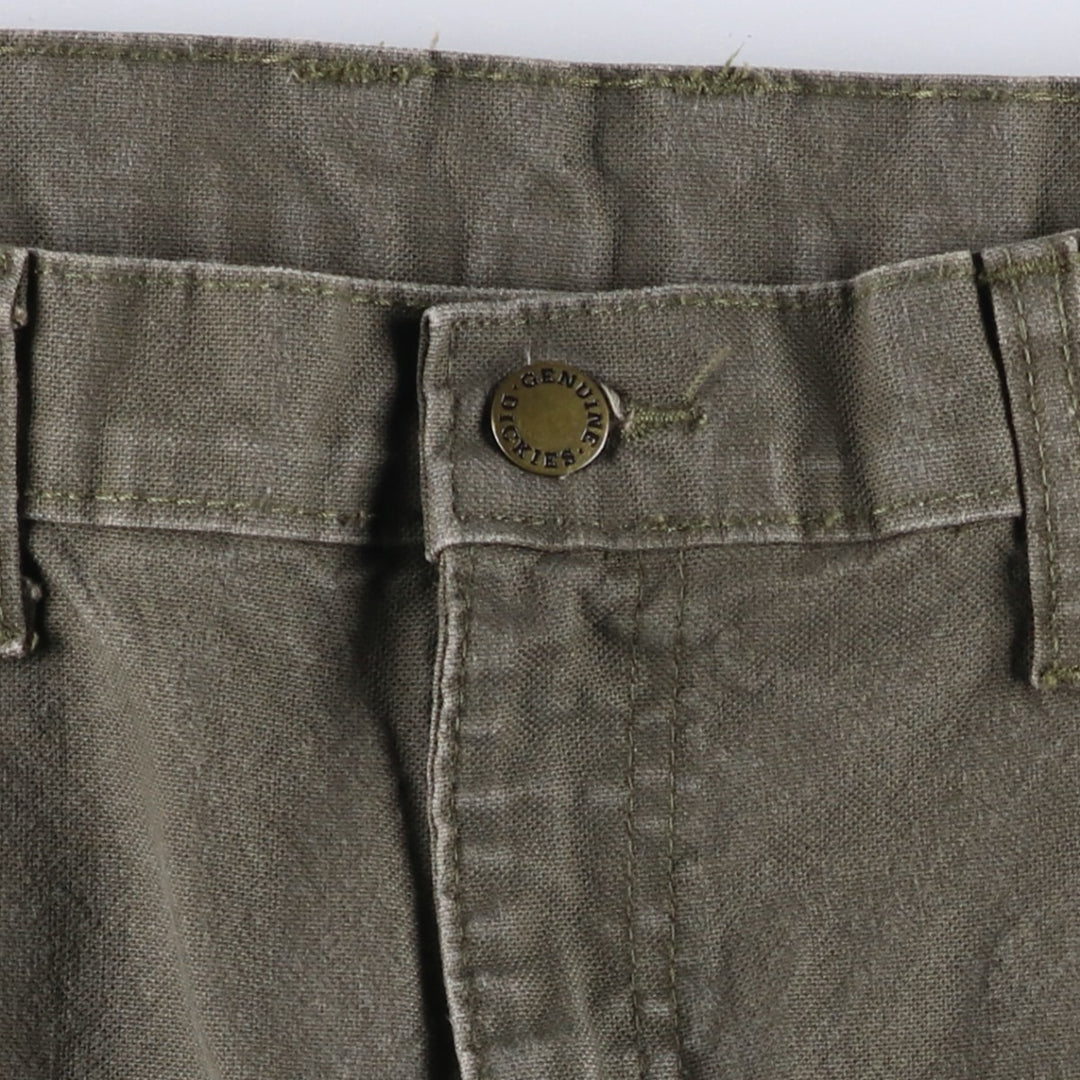 Dickies Duck Painter Pants Men's W36 cotton green type Vintage Second Hand