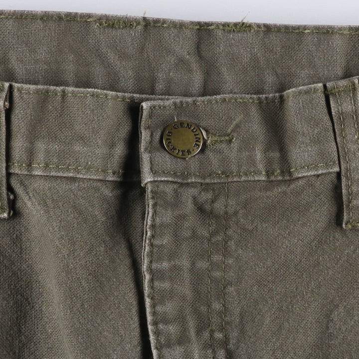 Dickies Duck Painter Pants Men's W36 cotton green type Vintage Second Hand