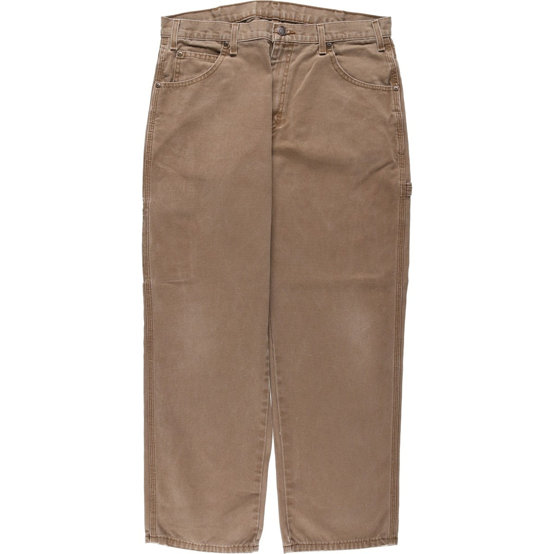 Dickies Duck Painter Pants Men's W36 cotton brown type Vintage Second Hand