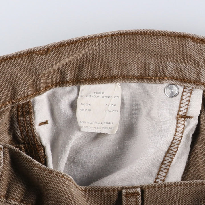 Dickies Duck Painter Pants Men's W36 cotton brown type Vintage Second Hand