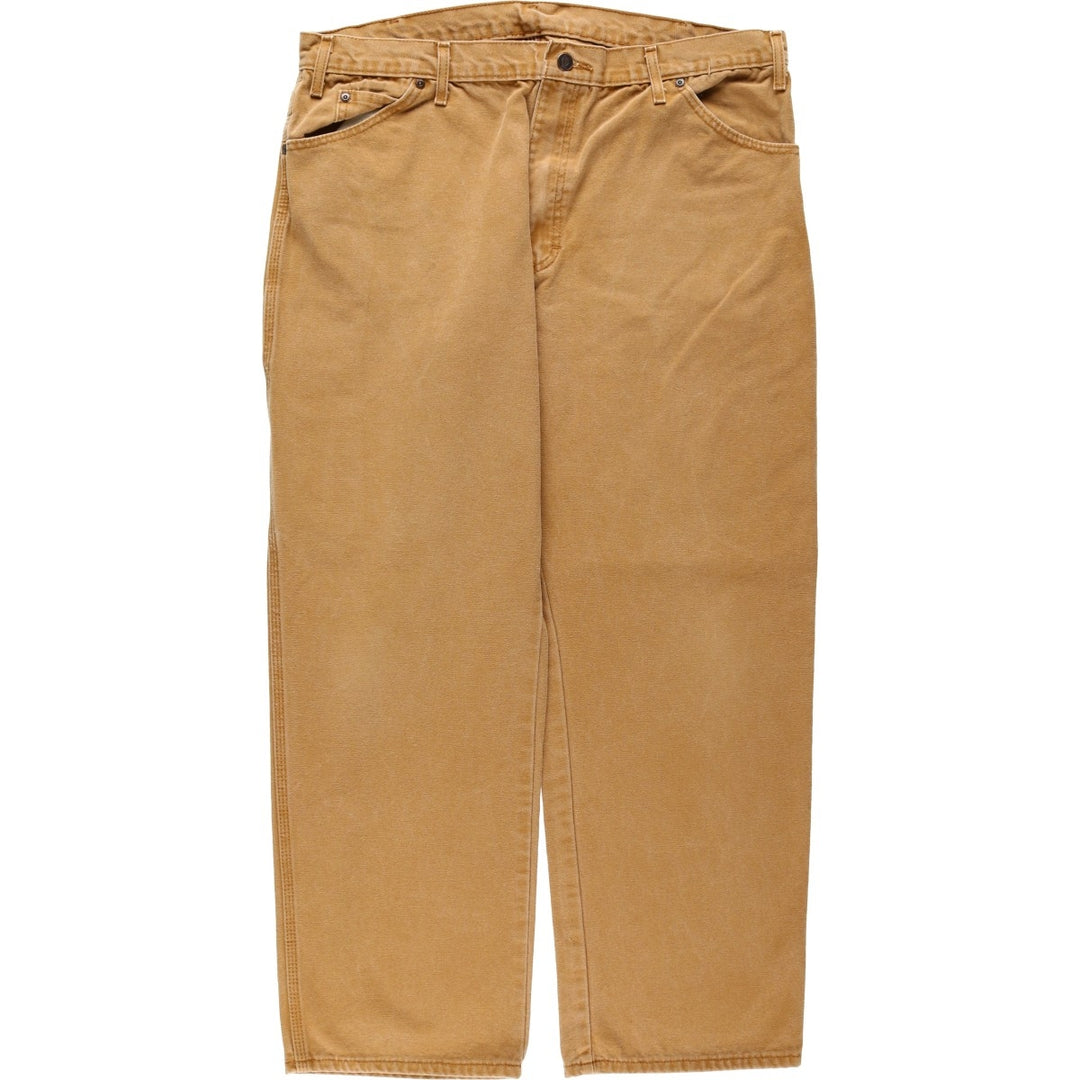 Dickies Duck Painter Pants Men's W38 unclear Beige type Vintage Second Hand