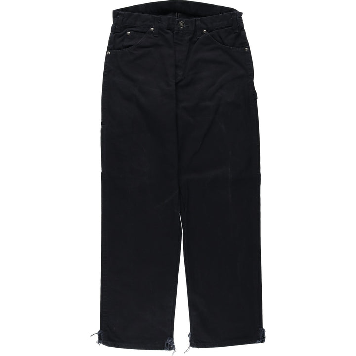 Dickies Duck Painter Pants Men's W32 equivalent cotton black type Vintage Second Hand