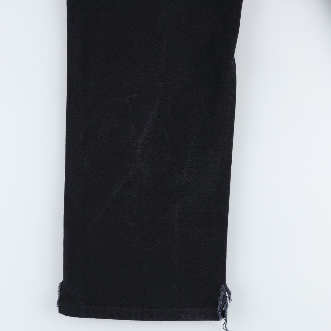 Dickies Duck Painter Pants Men's W32 equivalent cotton black type Vintage Second Hand