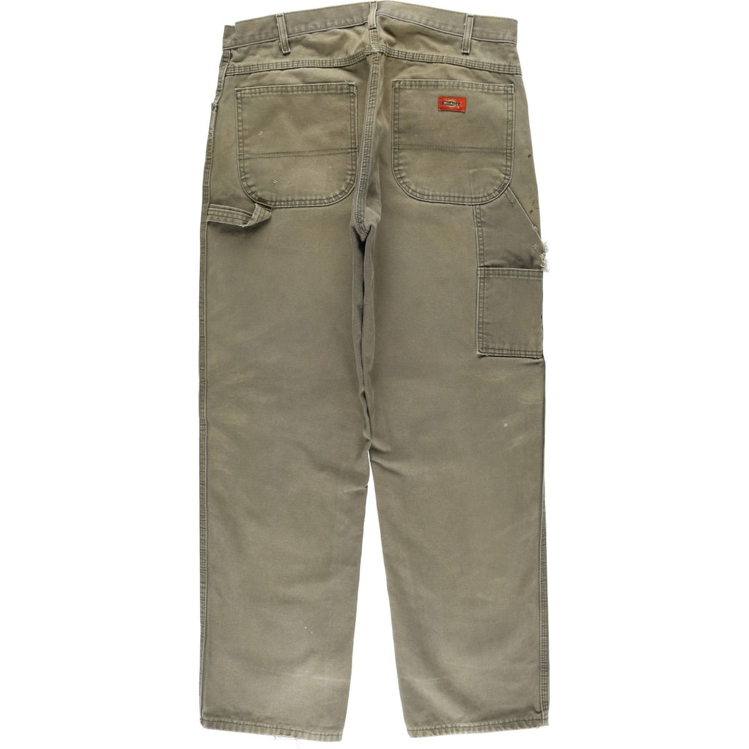 Dickies Duck Painter Pants Men's W35 equivalent cotton Khaki type Vintage Second Hand