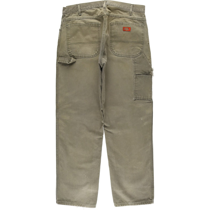 Dickies Duck Painter Pants Men's W35 equivalent cotton Khaki type Vintage Second Hand