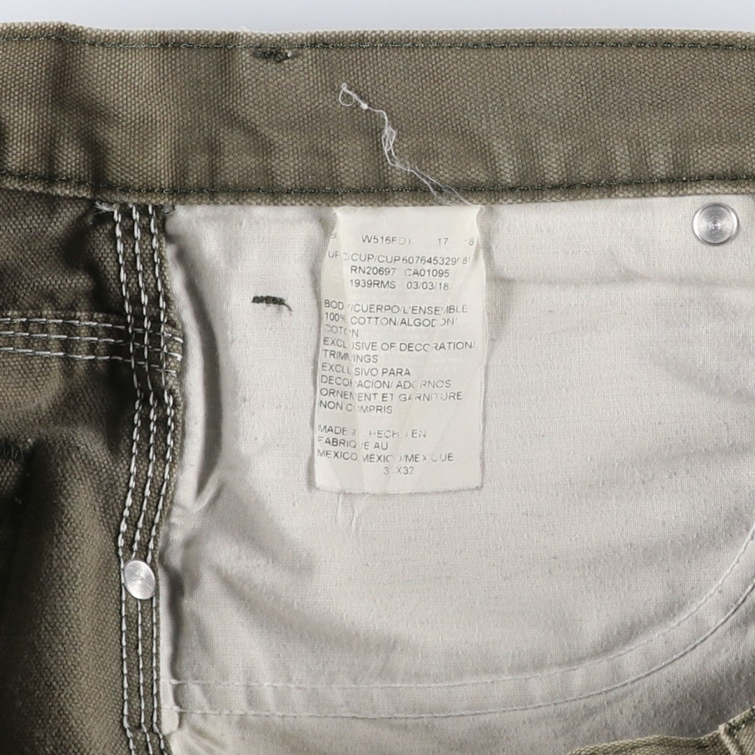 Dickies Duck Painter Pants Men's W35 equivalent cotton Khaki type Vintage Second Hand