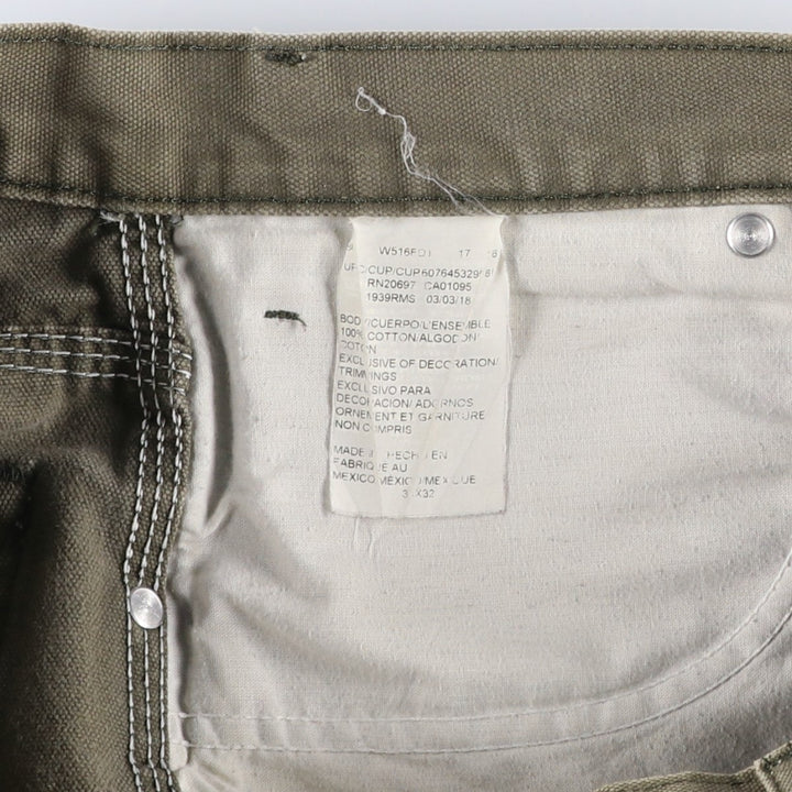Dickies Duck Painter Pants Men's W35 equivalent cotton Khaki type Vintage Second Hand