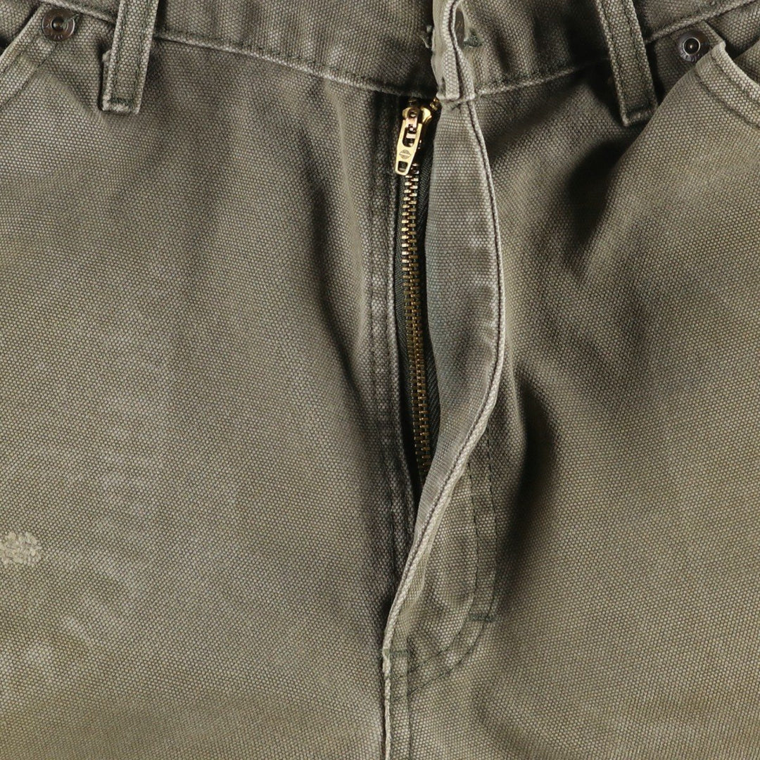 Dickies Duck Painter Pants Men's W35 equivalent cotton Khaki type Vintage Second Hand