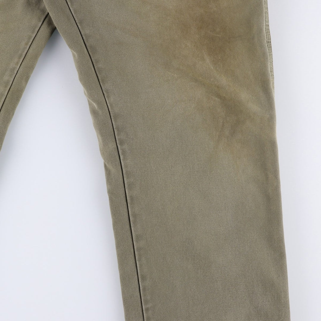 Dickies Duck Painter Pants Men's W35 equivalent cotton Khaki type Vintage Second Hand