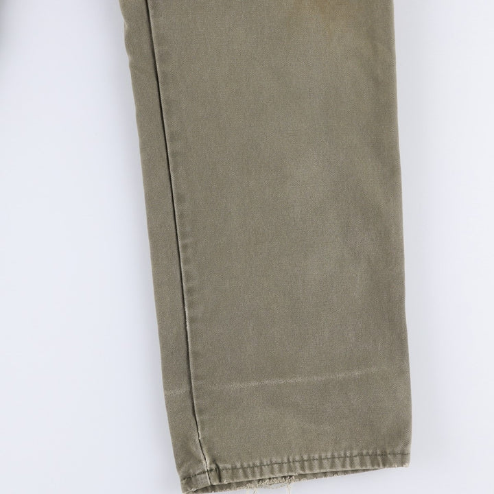 Dickies Duck Painter Pants Men's W35 equivalent cotton Khaki type Vintage Second Hand