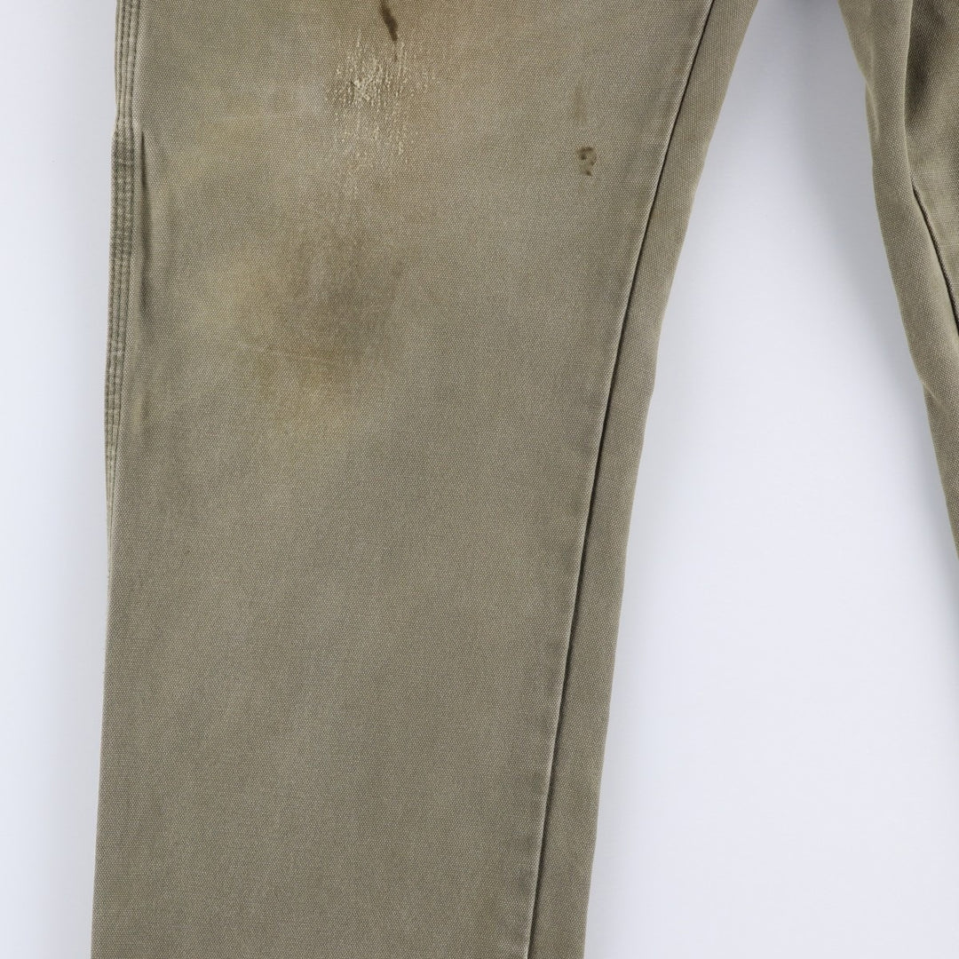 Dickies Duck Painter Pants Men's W35 equivalent cotton Khaki type Vintage Second Hand