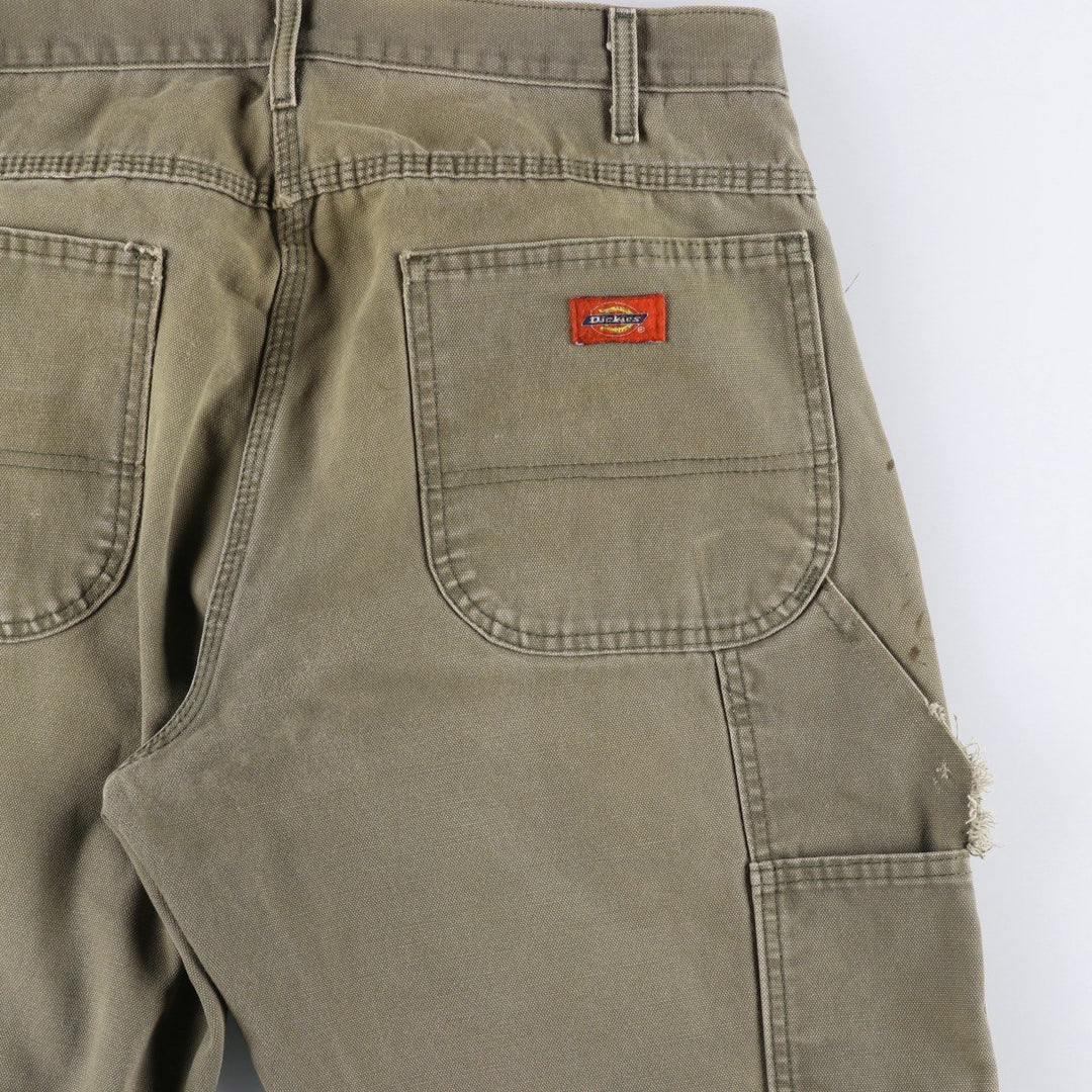 Dickies Duck Painter Pants Men's W35 equivalent cotton Khaki type Vintage Second Hand