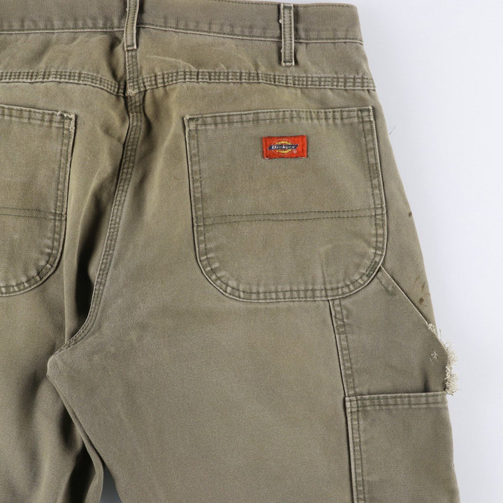 Dickies Duck Painter Pants Men's W35 equivalent cotton Khaki type Vintage Second Hand