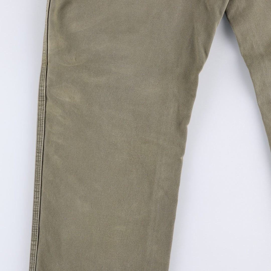 Dickies Duck Painter Pants Men's W35 equivalent cotton Khaki type Vintage Second Hand