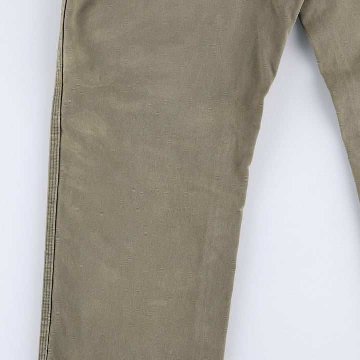 Dickies Duck Painter Pants Men's W35 equivalent cotton Khaki type Vintage Second Hand