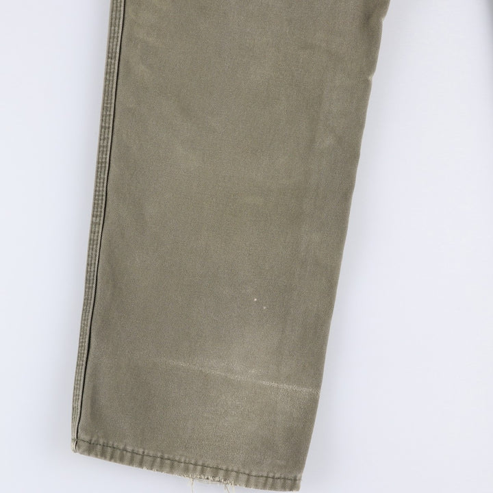 Dickies Duck Painter Pants Men's W35 equivalent cotton Khaki type Vintage Second Hand