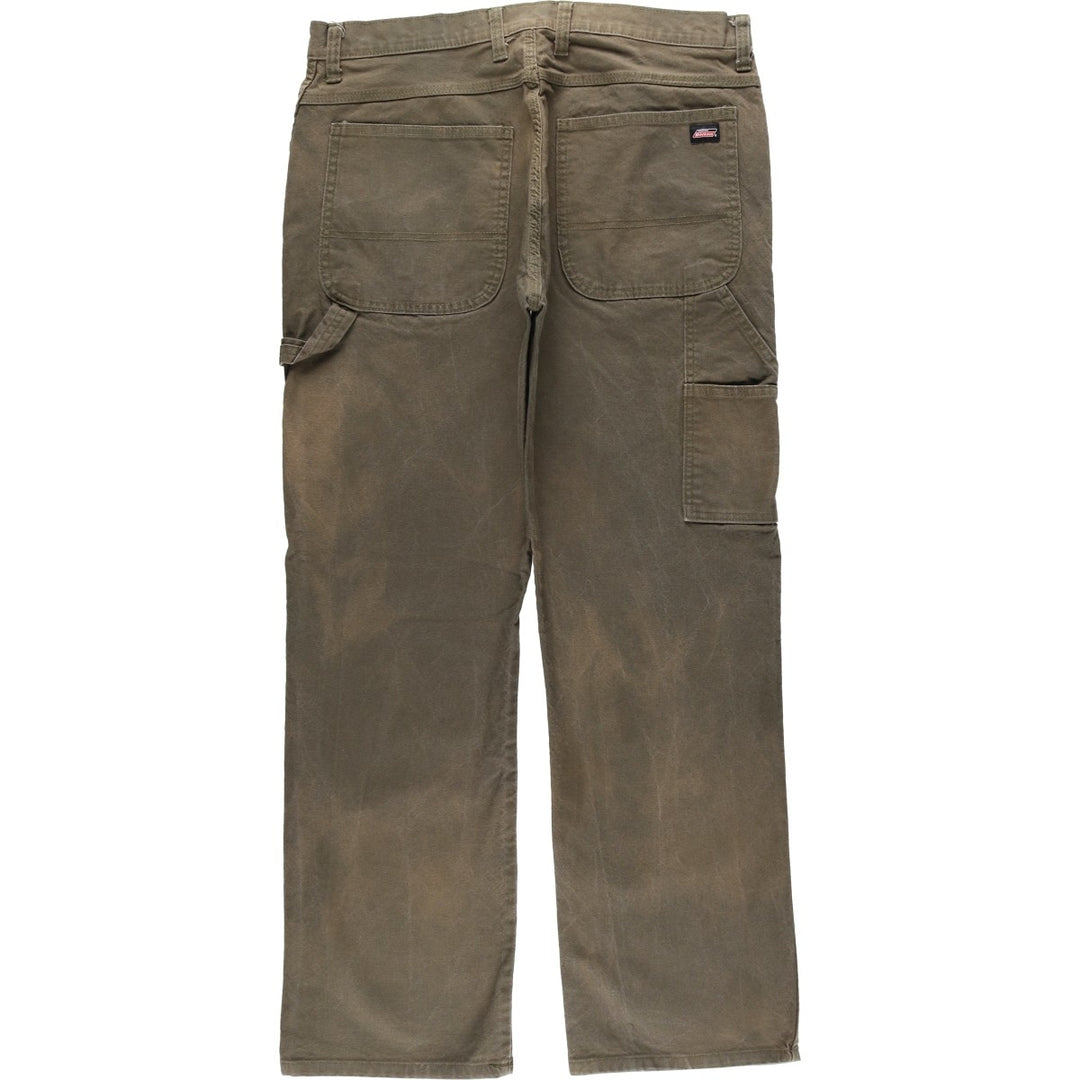 Dickies Duck Painter Pants Men's W36 cotton Khaki type brown Vintage Second Hand