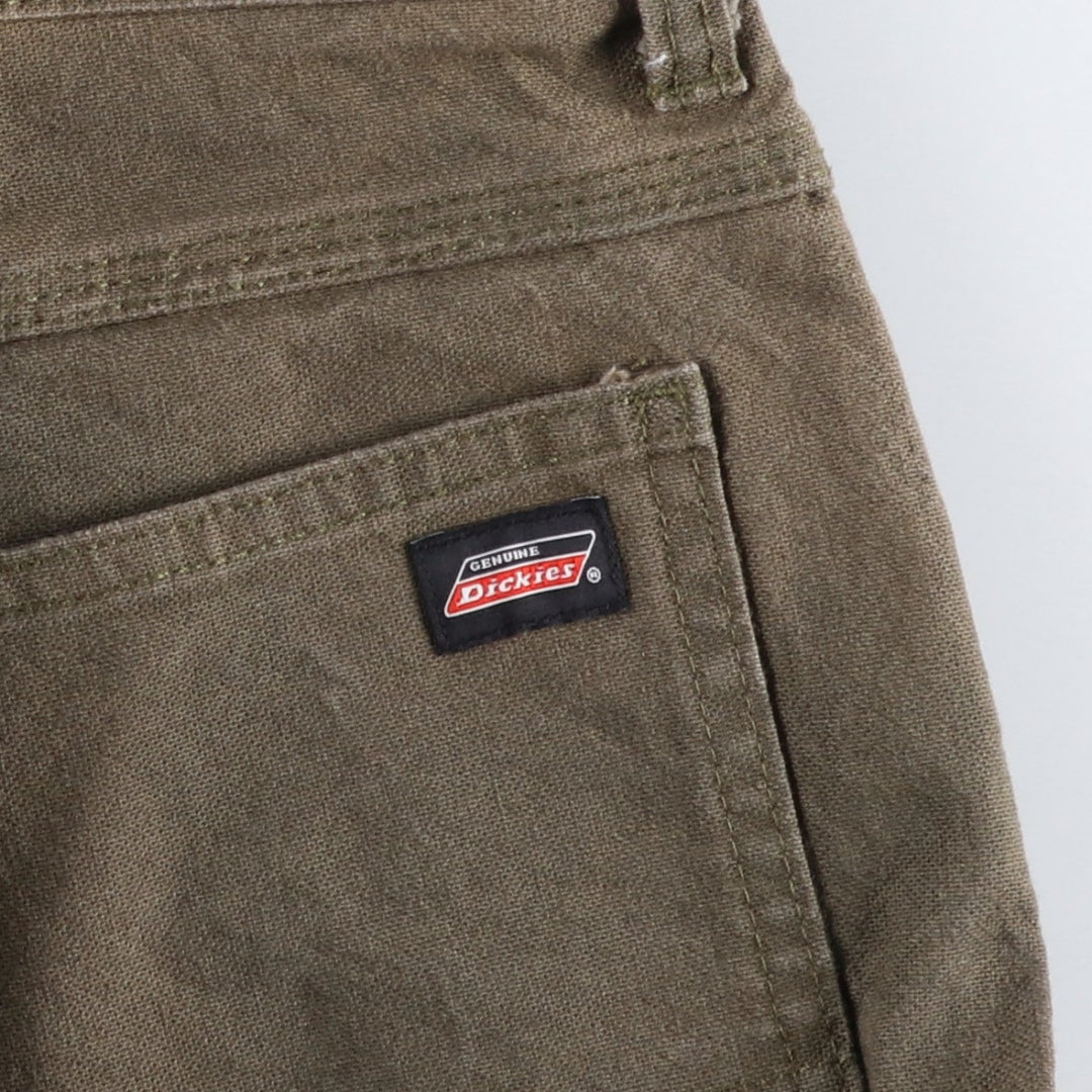 Dickies Duck Painter Pants Men's W36 cotton Khaki type brown Vintage Second Hand