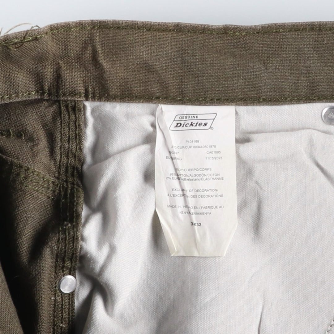 Dickies Duck Painter Pants Men's W36 cotton Khaki type brown Vintage Second Hand