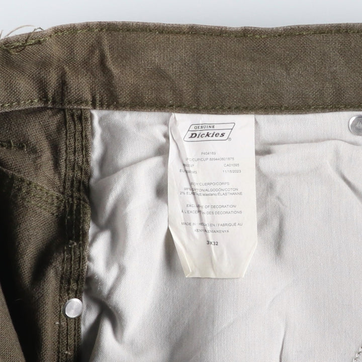 Dickies Duck Painter Pants Men's W36 cotton Khaki type brown Vintage Second Hand