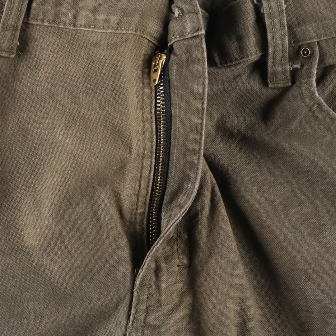 Dickies Duck Painter Pants Men's W36 cotton Khaki type brown Vintage Second Hand