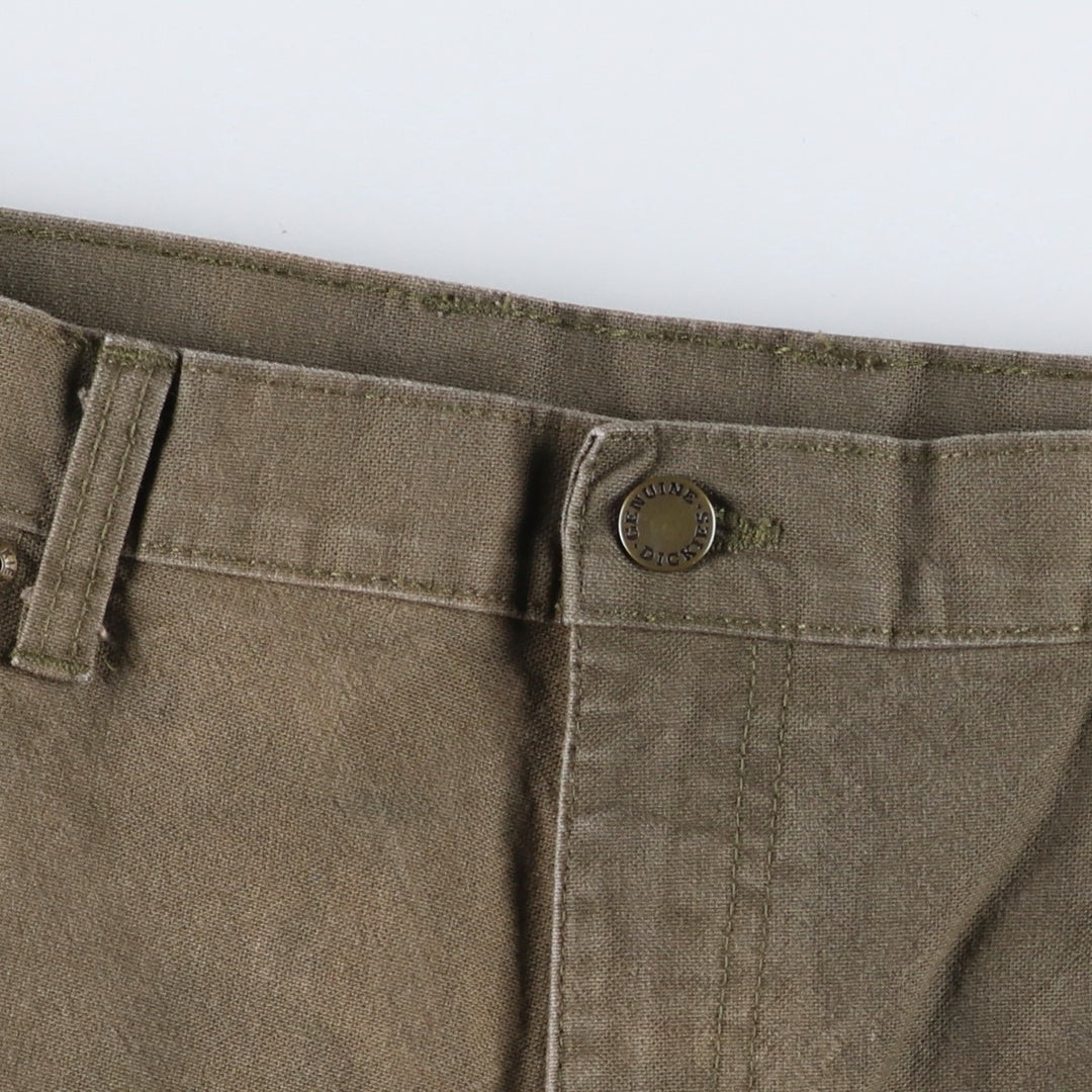 Dickies Duck Painter Pants Men's W36 cotton Khaki type brown Vintage Second Hand