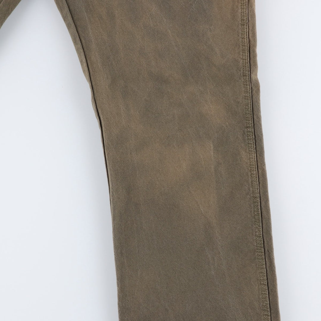 Dickies Duck Painter Pants Men's W36 cotton Khaki type brown Vintage Second Hand