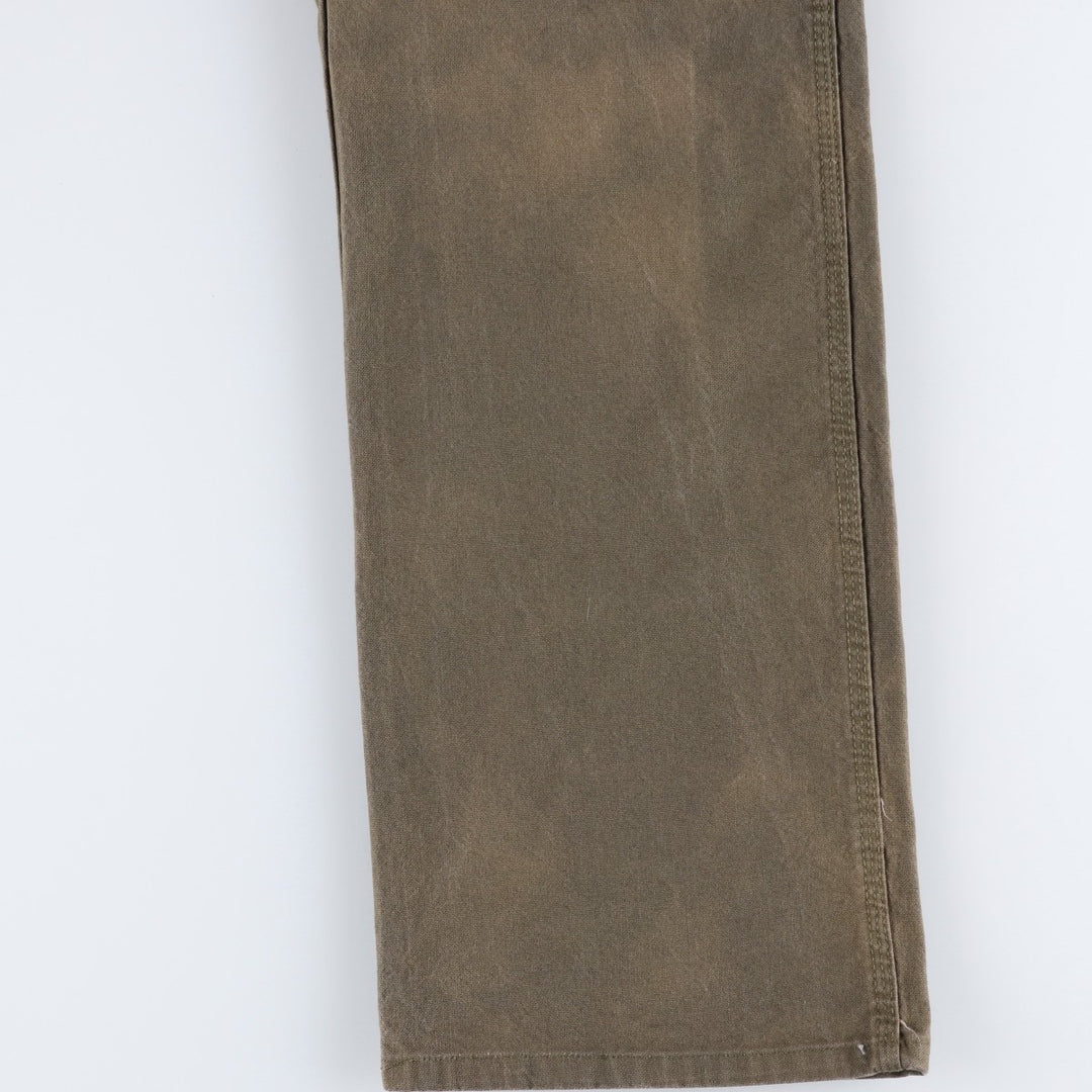 Dickies Duck Painter Pants Men's W36 cotton Khaki type brown Vintage Second Hand