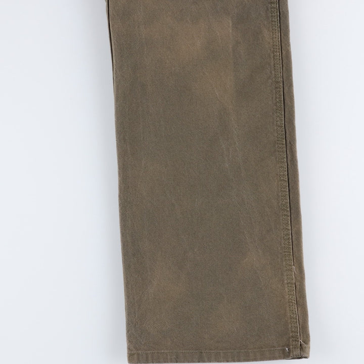 Dickies Duck Painter Pants Men's W36 cotton Khaki type brown Vintage Second Hand