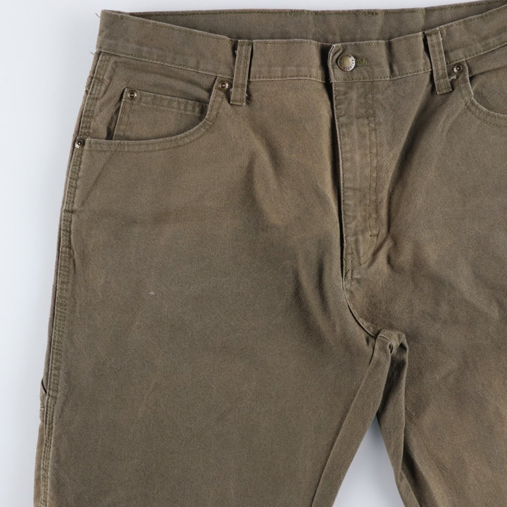 Dickies Duck Painter Pants Men's W36 cotton Khaki type brown Vintage Second Hand