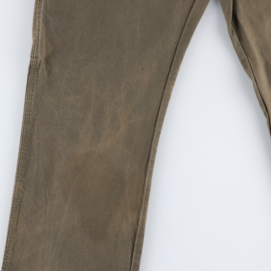 Dickies Duck Painter Pants Men's W36 cotton Khaki type brown Vintage Second Hand