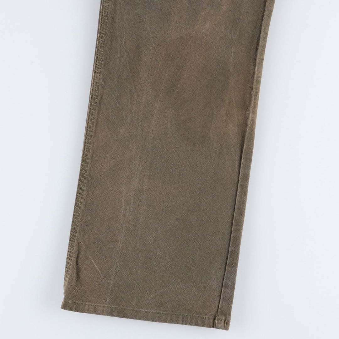 Dickies Duck Painter Pants Men's W36 cotton Khaki type brown Vintage Second Hand