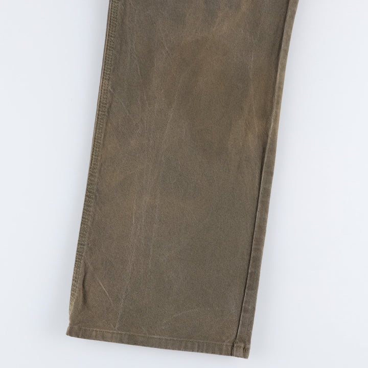 Dickies Duck Painter Pants Men's W36 cotton Khaki type brown Vintage Second Hand