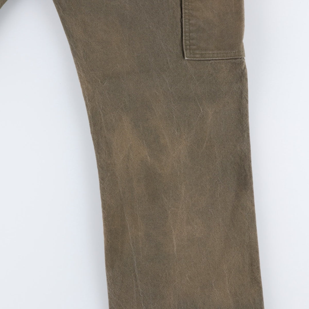 Dickies Duck Painter Pants Men's W36 cotton Khaki type brown Vintage Second Hand