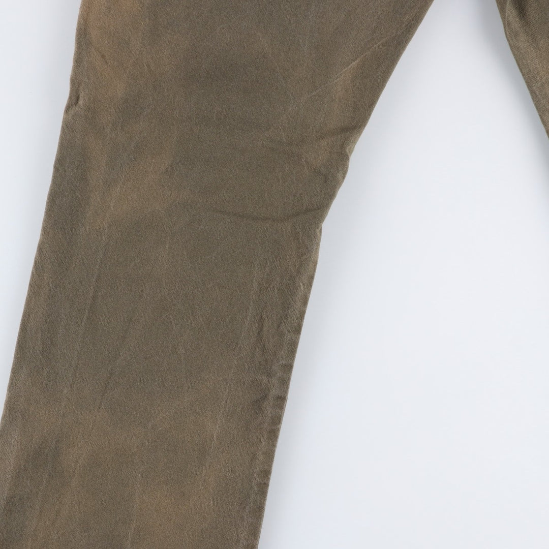 Dickies Duck Painter Pants Men's W36 cotton Khaki type brown Vintage Second Hand