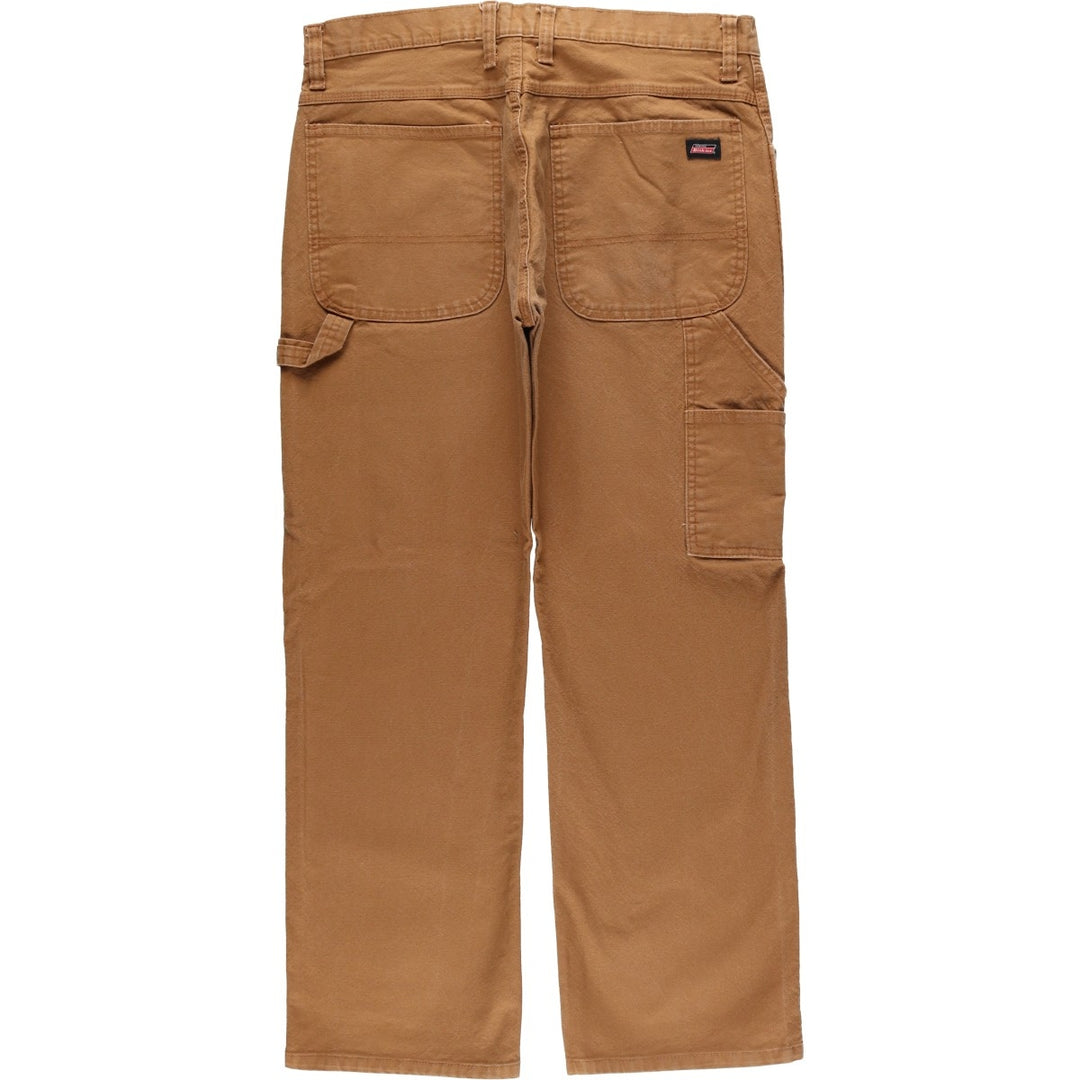Dickies Duck Painter Pants Men's W35 equivalent cotton ocher yellow type Vintage Second Hand