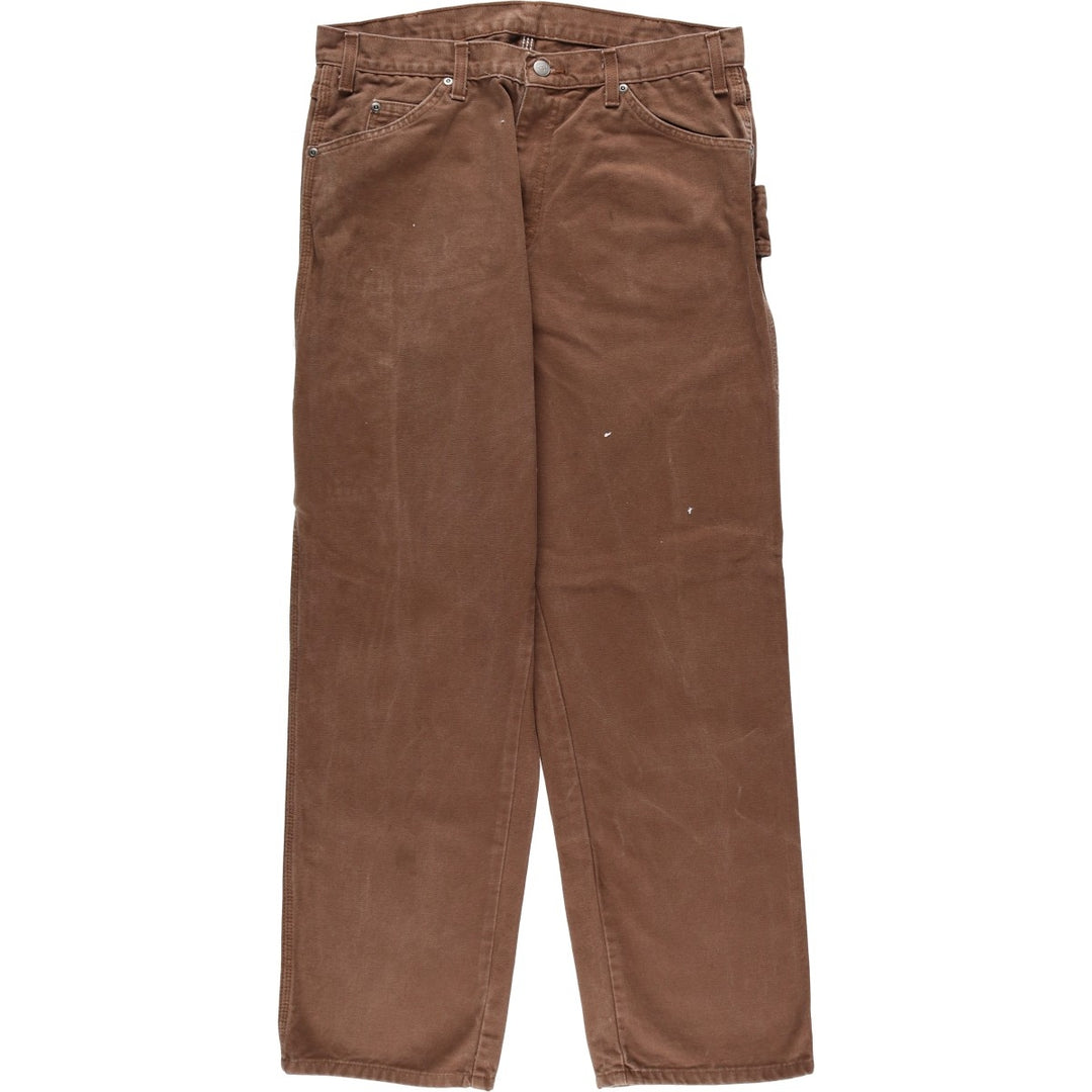 Dickies Duck Painter Pants Men's W34 equivalent cotton brown type Vintage Second Hand