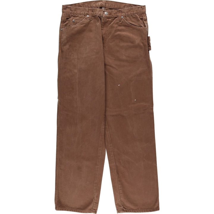 Dickies Duck Painter Pants Men's W34 equivalent cotton brown type Vintage Second Hand