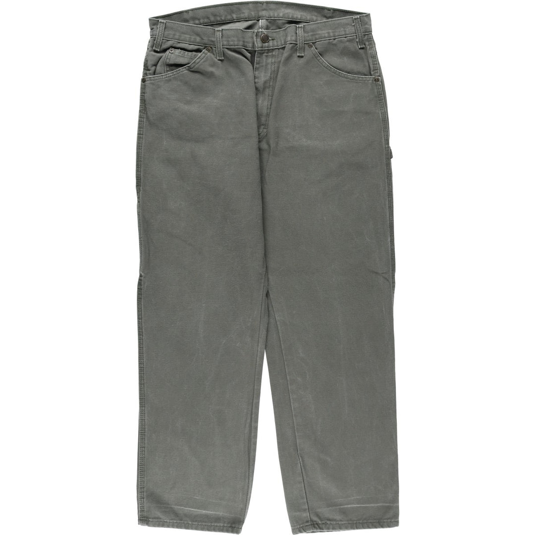Dickies Duck Painter Pants Men's W36 cotton Charcoal Vintage Second Hand