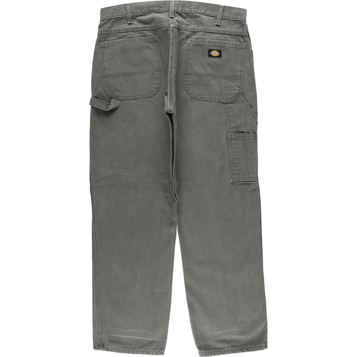 Dickies Duck Painter Pants Men's W36 cotton Charcoal Vintage Second Hand