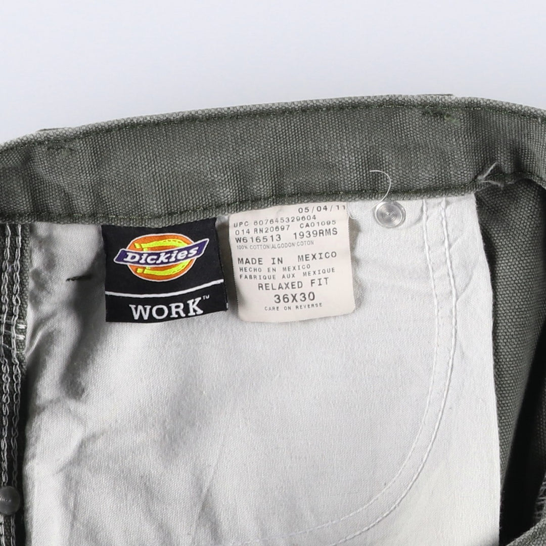 Dickies Duck Painter Pants Men's W36 cotton Charcoal Vintage Second Hand