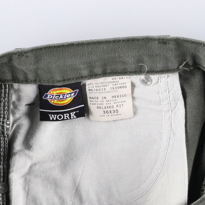 Dickies Duck Painter Pants Men's W36 cotton Charcoal Vintage Second Hand