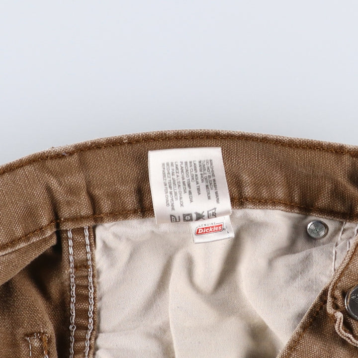 Dickies Relaxed Fit Duck Work Pants, Men's W37 (approx.) cotton brown type Vintage Second Hand